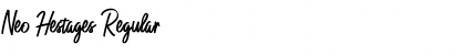 Download Neo Hestages Font Download Neo Hestages Font