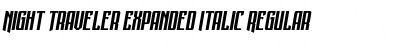 Download Night Traveler Expanded Italic Font Download Night Traveler Expanded Italic Font