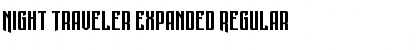 Download Night Traveler Expanded Font Download Night Traveler Expanded Font