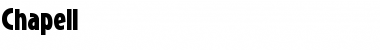 Download Chapell Font Download Chapell Font