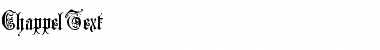 Download Chappel Text Font Download Chappel Text Font