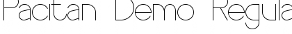 Download Pacitan Demo Font Download Pacitan Demo Font