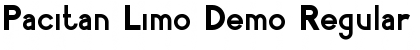 Download Pacitan Limo Demo Font Download Pacitan Limo Demo Font