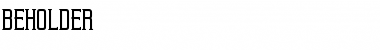 Download Beholder Font Download Beholder Font