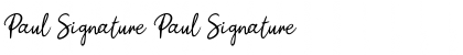 Download Paul Signature Font Download Paul Signature Font