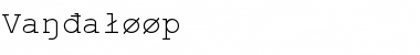 Download Vandaloop Font Download Vandaloop Font