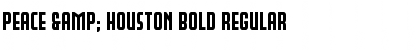 Download Peace & Houston Bold Font Download Peace & Houston Bold Font