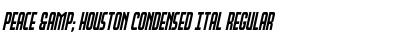 Download Peace & Houston Condensed Ital Font Download Peace & Houston Condensed Ital Font