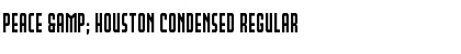 Download Peace & Houston Condensed Font Download Peace & Houston Condensed Font