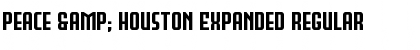 Download Peace & Houston Expanded Font Download Peace & Houston Expanded Font