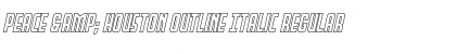 Download Peace & Houston Outline Italic Font Download Peace & Houston Outline Italic Font