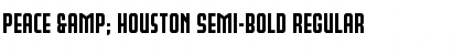 Download Peace & Houston Semi-Bold Font Download Peace & Houston Semi-Bold Font