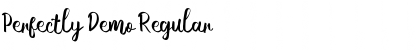 Download Perfectly Demo Font Download Perfectly Demo Font