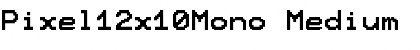 Download Pixel12x10Mono Font Download Pixel12x10Mono Font