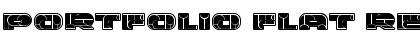 Download Portfolio Flat Font Download Portfolio Flat Font
