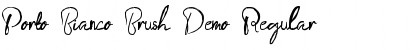 Download Porto Bianco Brush Demo Font Download Porto Bianco Brush Demo Font