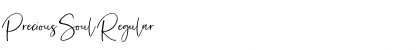 Download Precious Soul Font Download Precious Soul Font