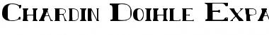 Download Chardin Doihle Expanded Font Download Chardin Doihle Expanded Font