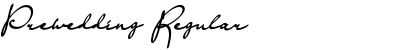 Download Prewedding Font Download Prewedding Font