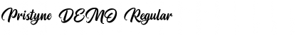 Download Pristyne DEMO Font Download Pristyne DEMO Font