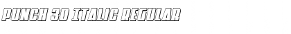 Download Punch 3D Italic Font Download Punch 3D Italic Font