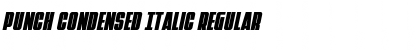 Download Punch Condensed Italic Font Download Punch Condensed Italic Font