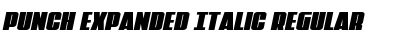 Download Punch Expanded Italic Font Download Punch Expanded Italic Font