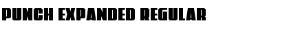 Download Punch Expanded Font Download Punch Expanded Font