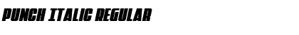 Download Punch Italic Font Download Punch Italic Font