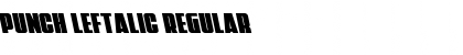 Download Punch Leftalic Font Download Punch Leftalic Font