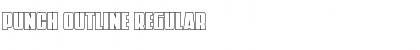 Download Punch Outline Font Download Punch Outline Font