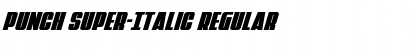 Download Punch Super-Italic Font Download Punch Super-Italic Font