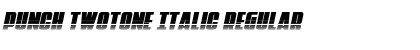 Download Punch Twotone Italic Font Download Punch Twotone Italic Font