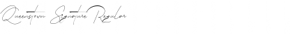 Download Queenstown Signature Font Download Queenstown Signature Font