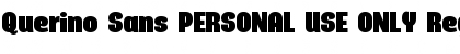 Download Querino Sans PERSONAL USE ONLY Font Download Querino Sans PERSONAL USE ONLY Font