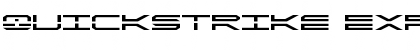 Download QuickStrike Expanded Font Download QuickStrike Expanded Font