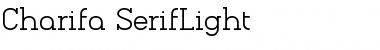 Download Charifa SerifLight Font Download Charifa SerifLight Font
