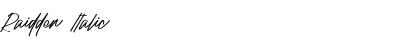 Download Raidden Font Download Raidden Font