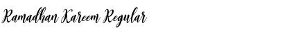 Download Ramadhan Kareem Font Download Ramadhan Kareem Font