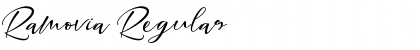 Download Ramovia Font Download Ramovia Font