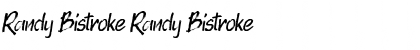 Download Randy Bistroke Font Download Randy Bistroke Font
