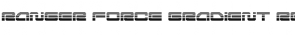 Download Ranger Force Gradient Font Download Ranger Force Gradient Font