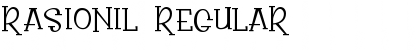 Download Rasionil Font Download Rasionil Font