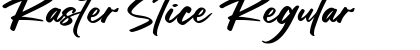 Download Raster Slice Font Download Raster Slice Font