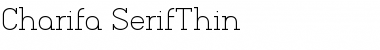 Download Charifa SerifThin Font Download Charifa SerifThin Font