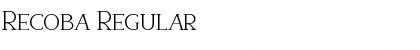 Download Recoba Font Download Recoba Font