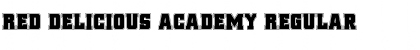 Download Red Delicious Academy Font Download Red Delicious Academy Font