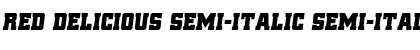Download Red Delicious Semi-Italic Font Download Red Delicious Semi-Italic Font