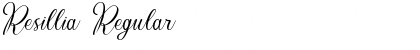 Download Resillia Font Download Resillia Font