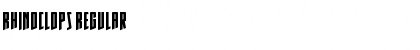 Download Rhinoclops Font Download Rhinoclops Font
